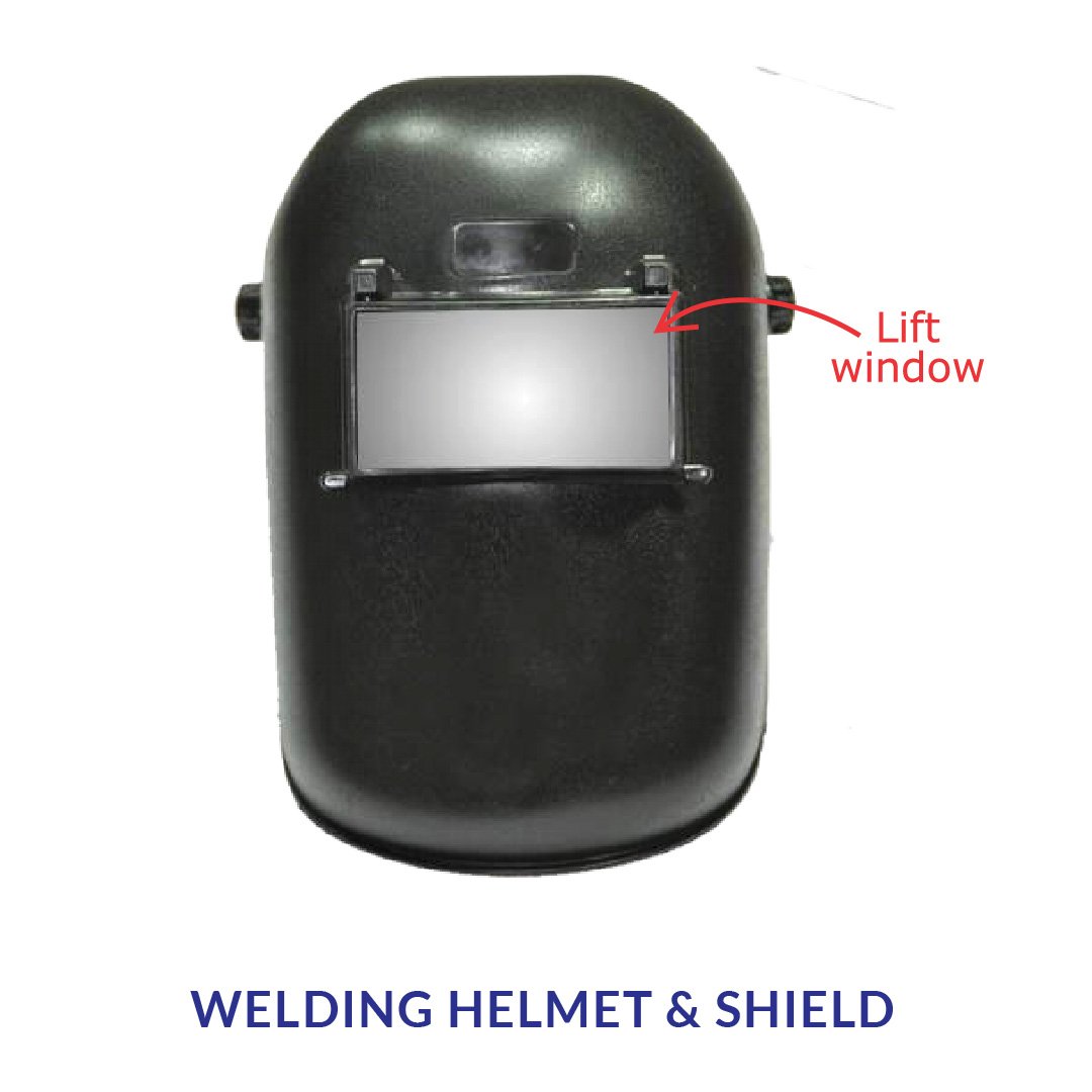 WELDING HELMET & SHIELD ST TYPE THERMOPLASTIC WELDING ACCESSORIES